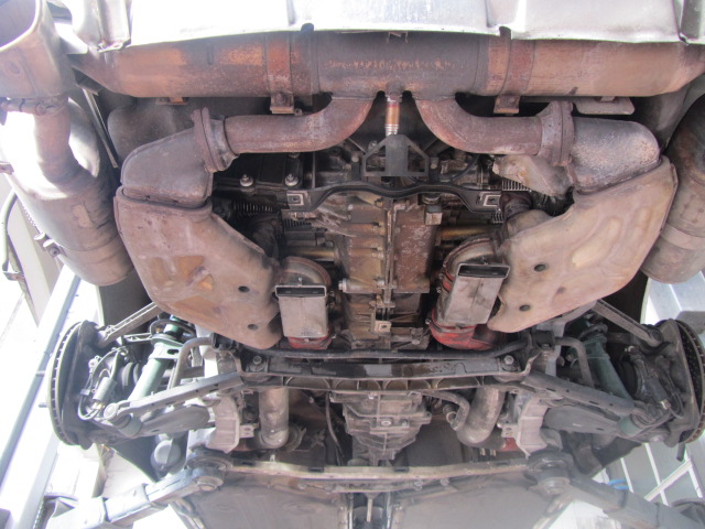 Unterboden Trockeneisstrahlen (Porsche 993)